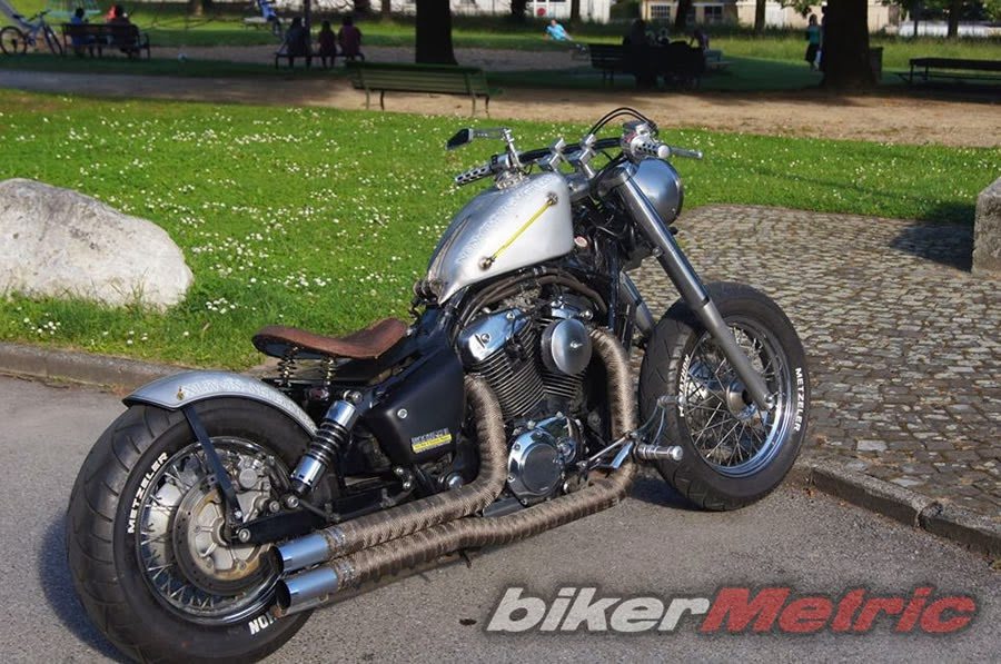 Honda shadow vt1100 bobber #5