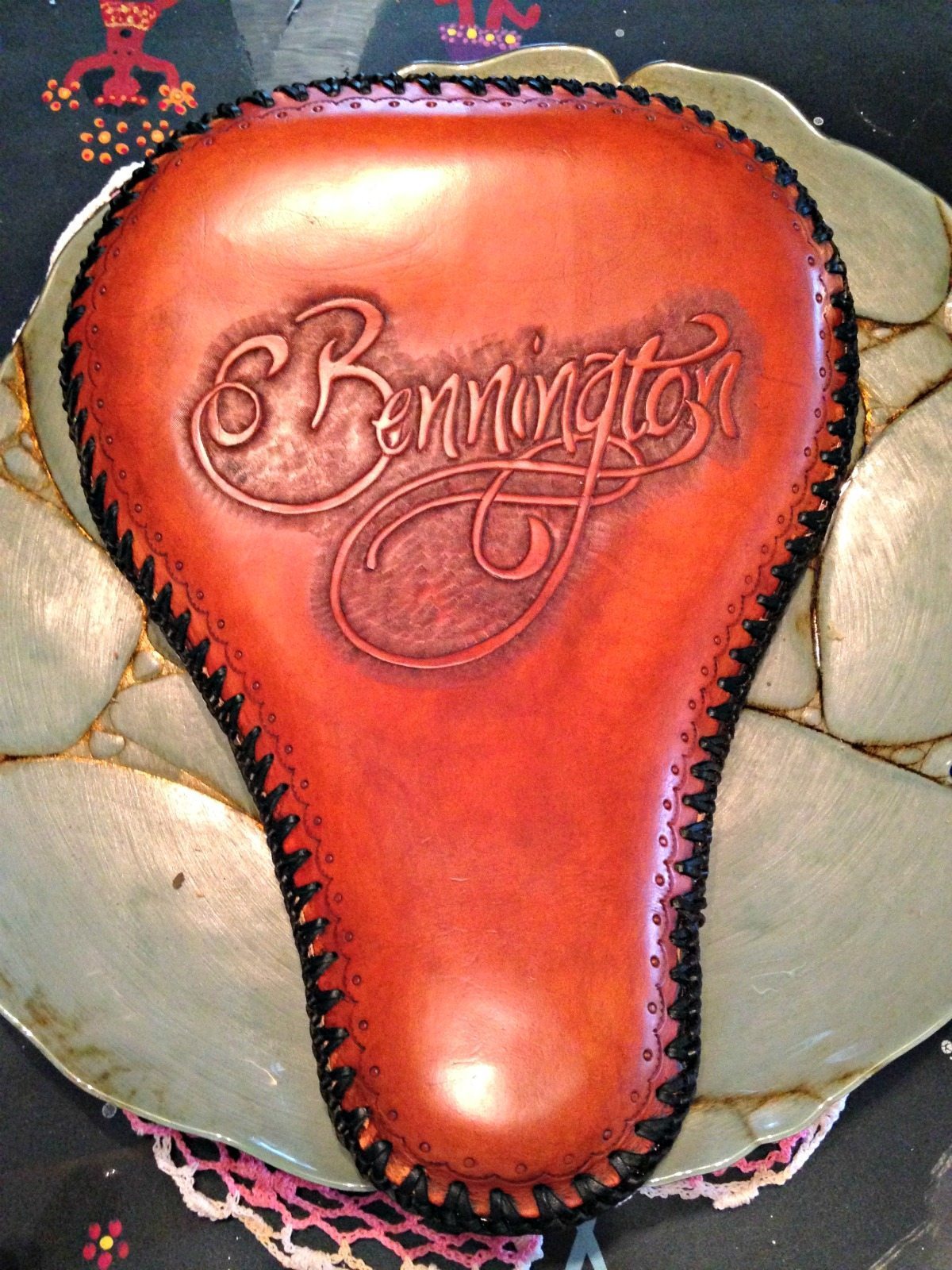 bennington custom leather seat