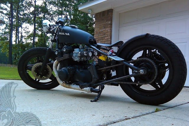 1981 honda cb750 supersport bobber bikerMetric