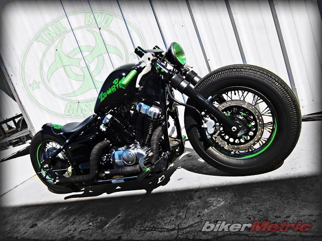  yamaha  v star 650  bobber by tail end customs bikerMetric