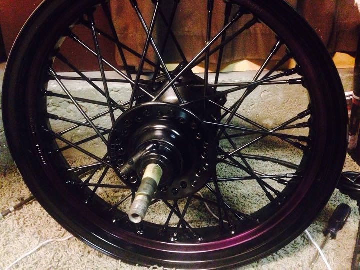 V-Star Bobber Rim & Tire