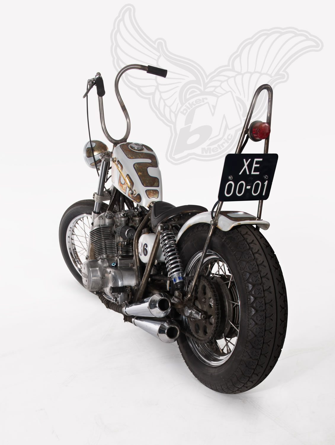 Honda CB750 Bobber Back