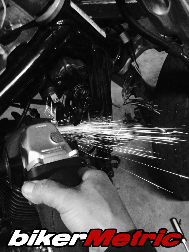 Custom Frame Motorcycle Welding