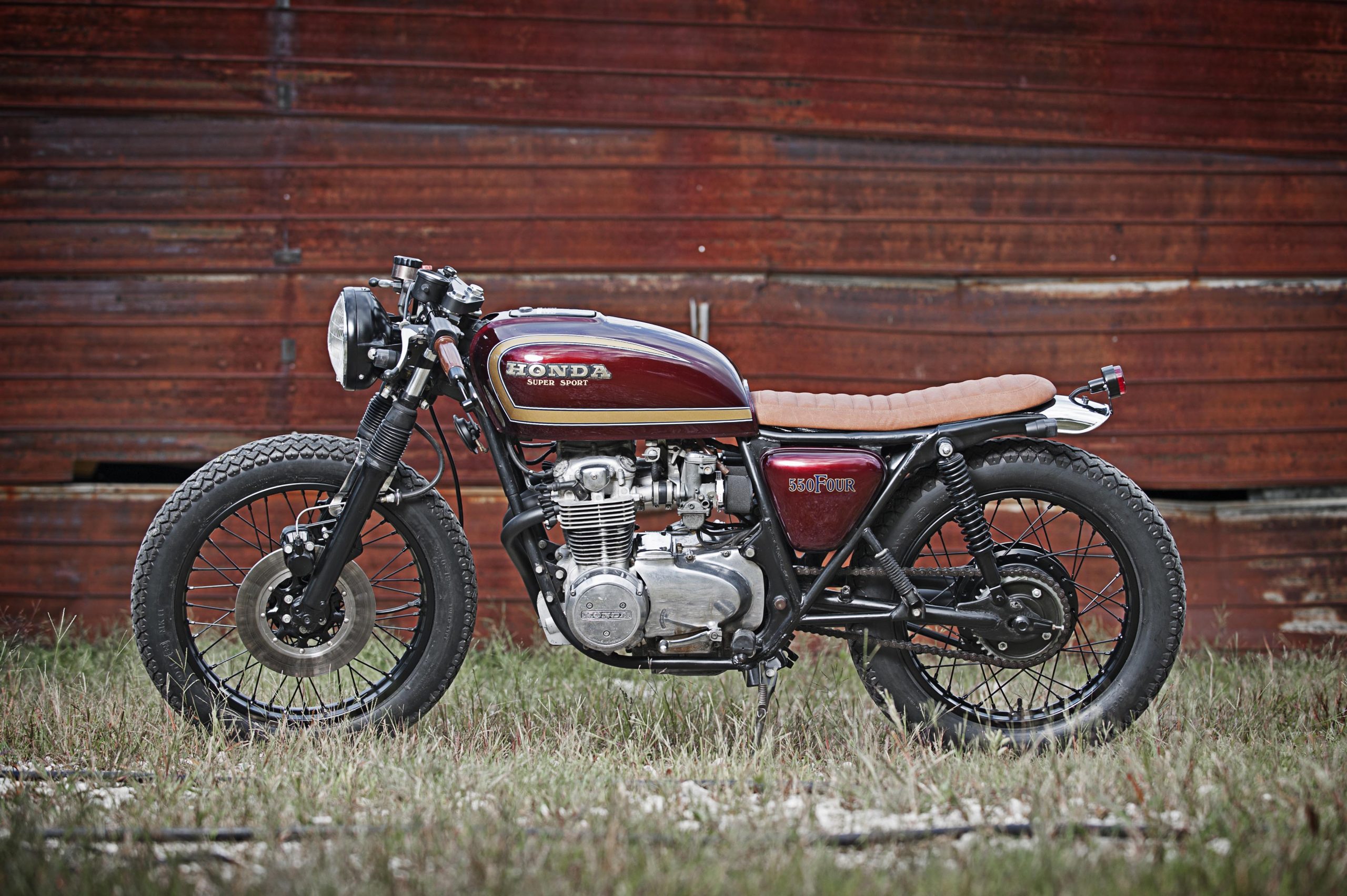 Not Too Late: A Brat-Style Honda CB500 Four