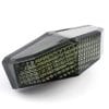 Motorcycle Sport Racing Bike Smoke Red LED Sport Brake Tail Light Taillight License Plate For Honda XL1000V XL700V NT700V XL125V XR230 APE50 CB1000R CB1300 CB600F Hornet CBF600 CB400 CBR125R CBF125 - Image 4
