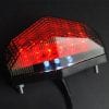 Motorcycle Sport Racing Bike Smoke Red LED Sport Brake Tail Light Taillight License Plate For Honda XL1000V XL700V NT700V XL125V XR230 APE50 CB1000R CB1300 CB600F Hornet CBF600 CB400 CBR125R CBF125 - Image 6