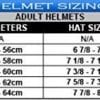 Novelty Eagle Flat Black Chopper Biker Motorcycle Helmet Medium (Medium) - Image 3
