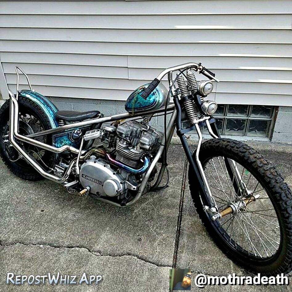 kz750 chopper