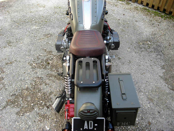 custom honda goldwing tank view