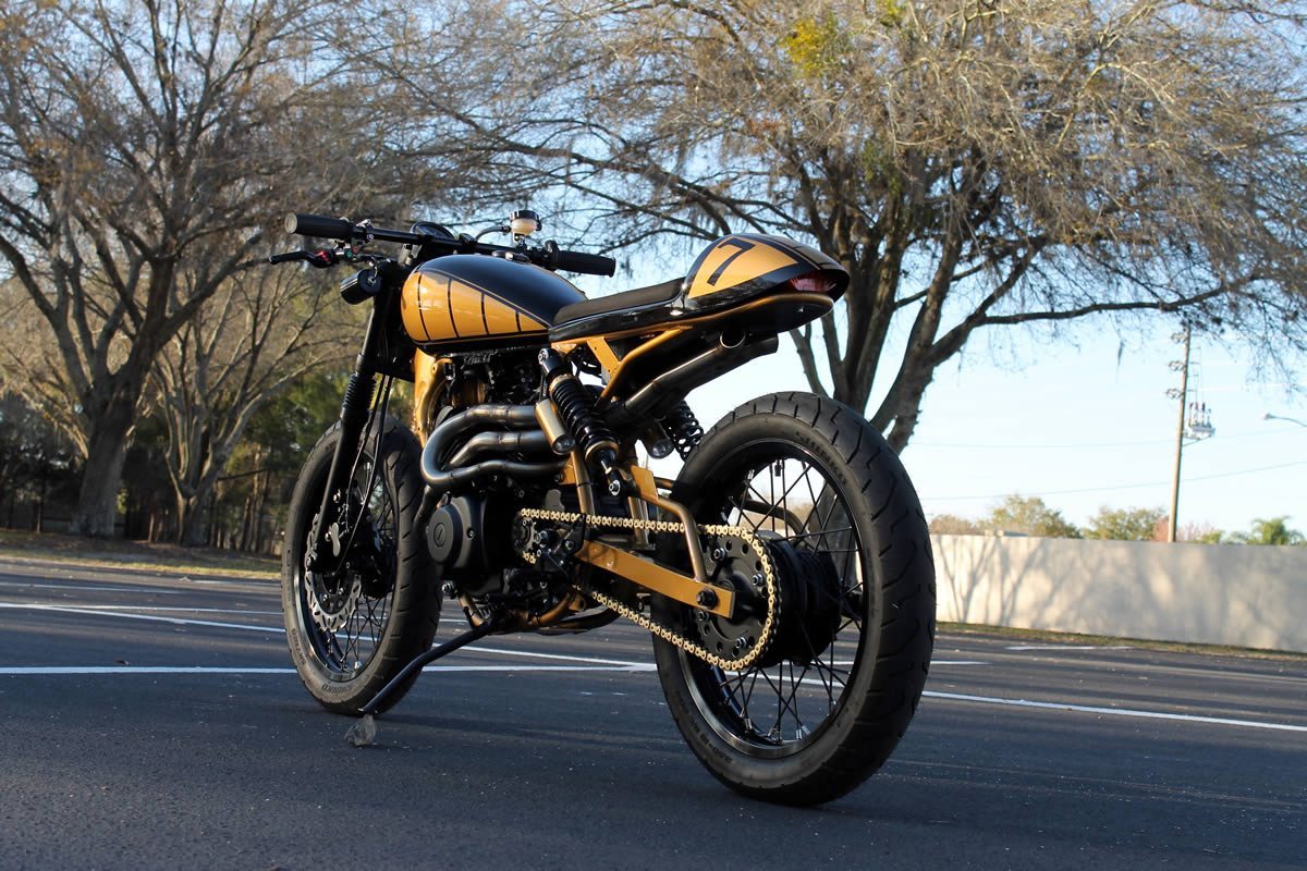 yamaha vstar 250 cafe racer