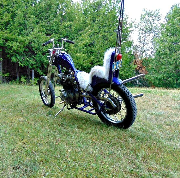 Honda cb450 chopper on sale
