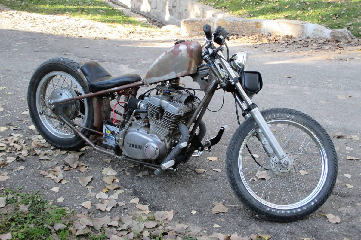 jeremy's yamaha xs500 brat - bikerMetric