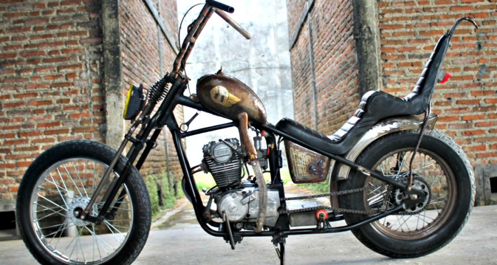 honda gl160 chopper