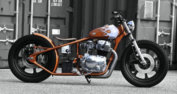 Yamaha XS400 bobber