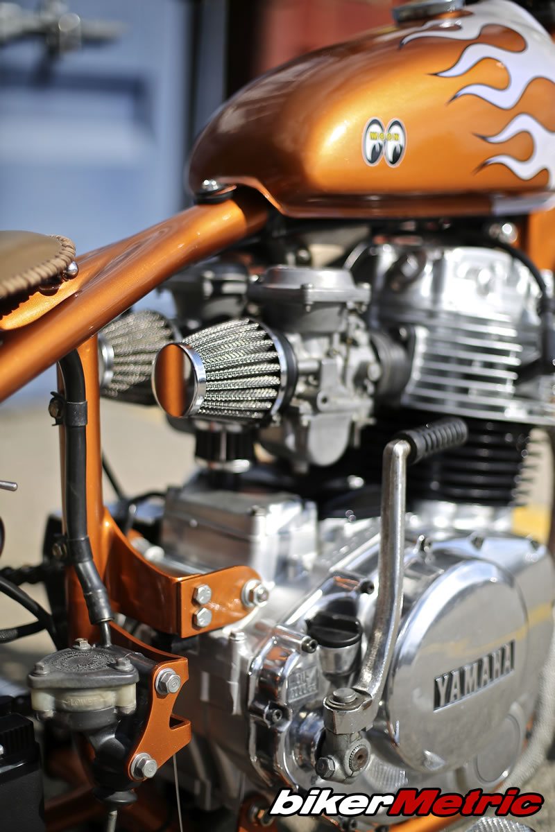 yamaha xs400 bobber motor