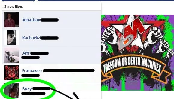 Facebook New Likes