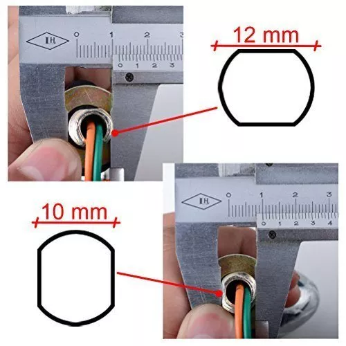 Astra Depot 2x Amber Lens Chrome Housing Bullet Front Rear Turn Signal Blinker Indicator Light For Motorcycle Street Standard Custom Bike Cruiser Bobber Chopper - Image 5