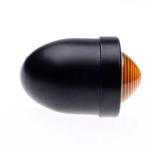 2x Custom Black Anodized Billet Aluminum Bullet Shape Panhead Turn Signal Light Mounting Universal For Bobber Chopper Clubman Cruiser Café Racer Bike - Image 6