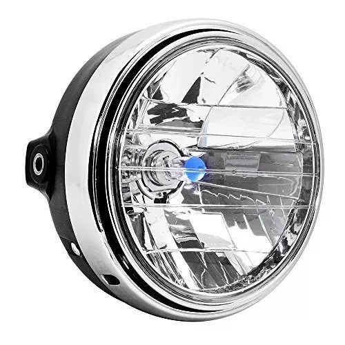 Astra Depot High Power 35W Amber 3000K 7" Black Housing Clear Lens High Low Beam Headlight Head Lamp Light For Cruiser Chopper Bobber Custom Motorcycle - Image 8