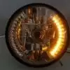 7'' Motorcycle Amber 26 LED Halo Headlight Turn Signal with 35W HID 6000W for Harley Honda Suzuki Kawasaki Yamaha - Image 4