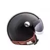 ARROW AV-84 Vintage Deluxe - black Retro Jet Vespa Vintage Bobber Scooter Helmet MOTO ECE certified - XS - Image 8