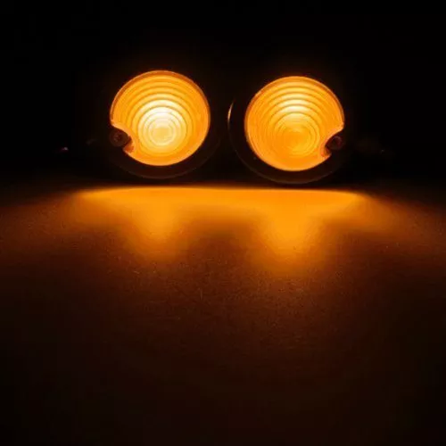 Black Anodized Aluminum Turn Signal Amber Light for Yamaha Chopper Royal Star 2x - Image 7