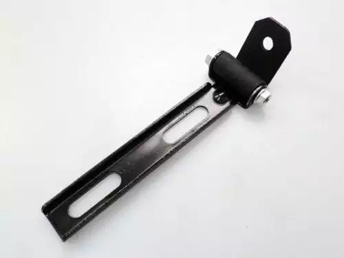 Black Solo Seat Mount Kit Front Bar w/ Swivel Bracket for Harley Chopper Bobber