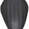 Chopper Bobber 13" Eliminator Solo Seat Black Tuk N Roll - Blue Thread - Image 2
