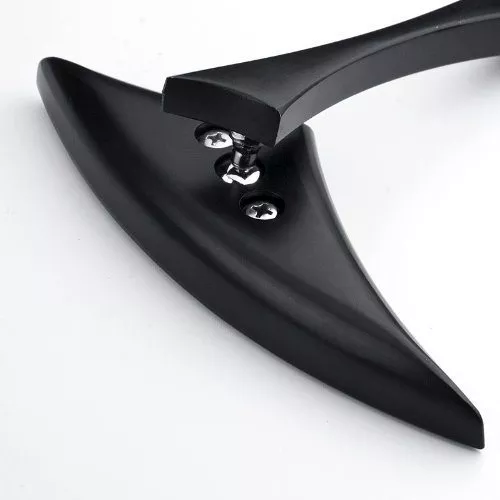 Custom Black Blade Side Mirror for Yamaha Bobber Chopper Midnight Roadliner Raider 2x - Image 4