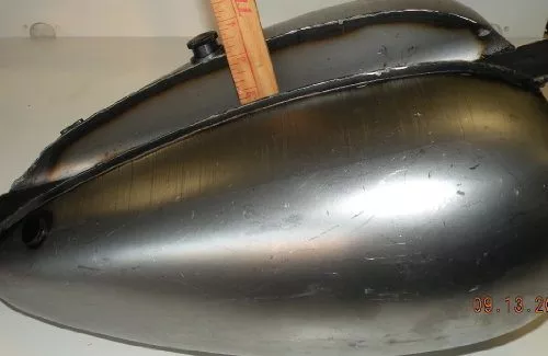 Custom Bobber Chopper Gas Tank 3.3 Gallon Mustang Single Cap - Image 6