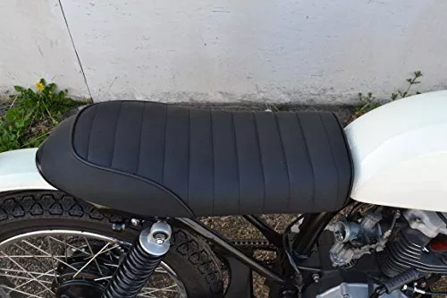 High Quality Black Universal Scrambler / Brat Bike Motorcycle Motorbike Seat - Image 7