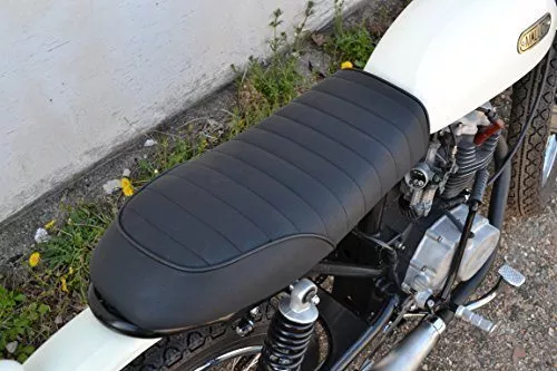 High Quality Black Universal Scrambler / Brat Bike Motorcycle Motorbike Seat - Image 9