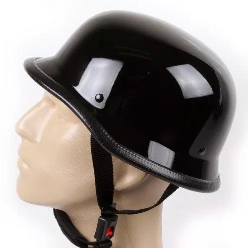 german skull cap motorcycle helmet Mayhem Style by Micro DOT from MicroDOT Helmet Co high definition and adjustable nylon chin strap with snap release buckle Colorful Baseball German Novelty Cap