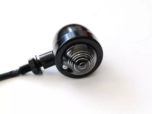Panhead Black Turn Signal Universal Cruiser Chopper Custom Bobber Cafe Racer Xl - Image 4
