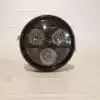 SpeedMotoCo Black LED Headlight Motorcycle Streetfighter Cafe Racer Stock - Image 5