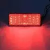 T Tocas Rectangle Red Lens LED Stop Brake Lamp Motorcycle Tail Light for Harley Davidson Suzuki Honda Kawasaki Yamaha BMW Scooter Vesp Moped Metric Cruiser Chopper ATV - Image 5