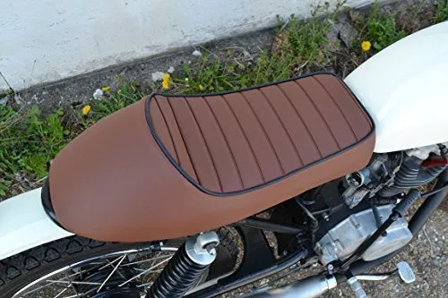 Universal Brown Seat for Cafe Racer / Streetfighter / Scrambler / Yard Build Motorbike Motorcycle Models - Image 9