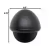 Krator Universal Motorcycle Headlight Lamp Light Black Custom Cruiser Touring Chopper for any Harley, Honda, Yamaha, Suzuki, Kawasaki, Custom Bike, Cruiser, Choppers - Image 6
