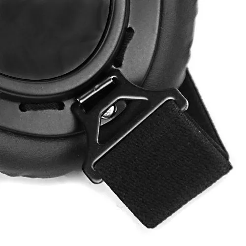 WWII RAF Vintage Aviator Pilot Style Motorcycle Café Racer Cruiser Touring Helmet Goggles Black Frame - Image 7